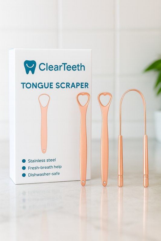 PureTongue™ - Stainless Steel Tongue Scraper